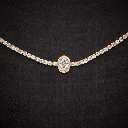 Trendy Zircon Necklace Trendy Necklace 138445