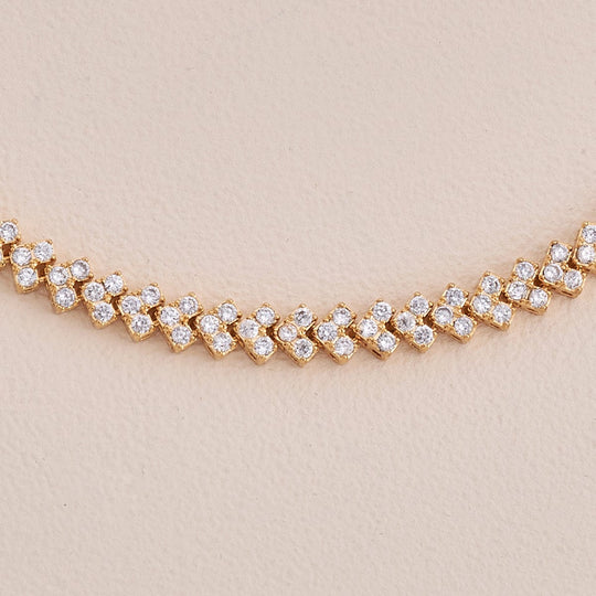 Trendy Zircon Necklace Trendy Necklace 162483