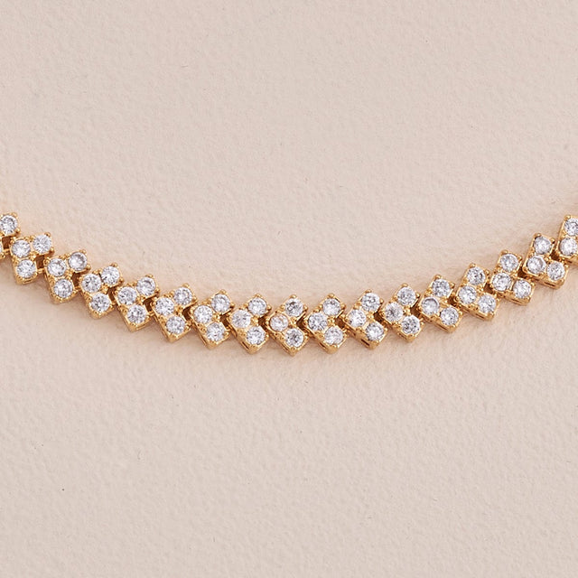 Trendy Zircon Necklace Trendy Necklace 162483