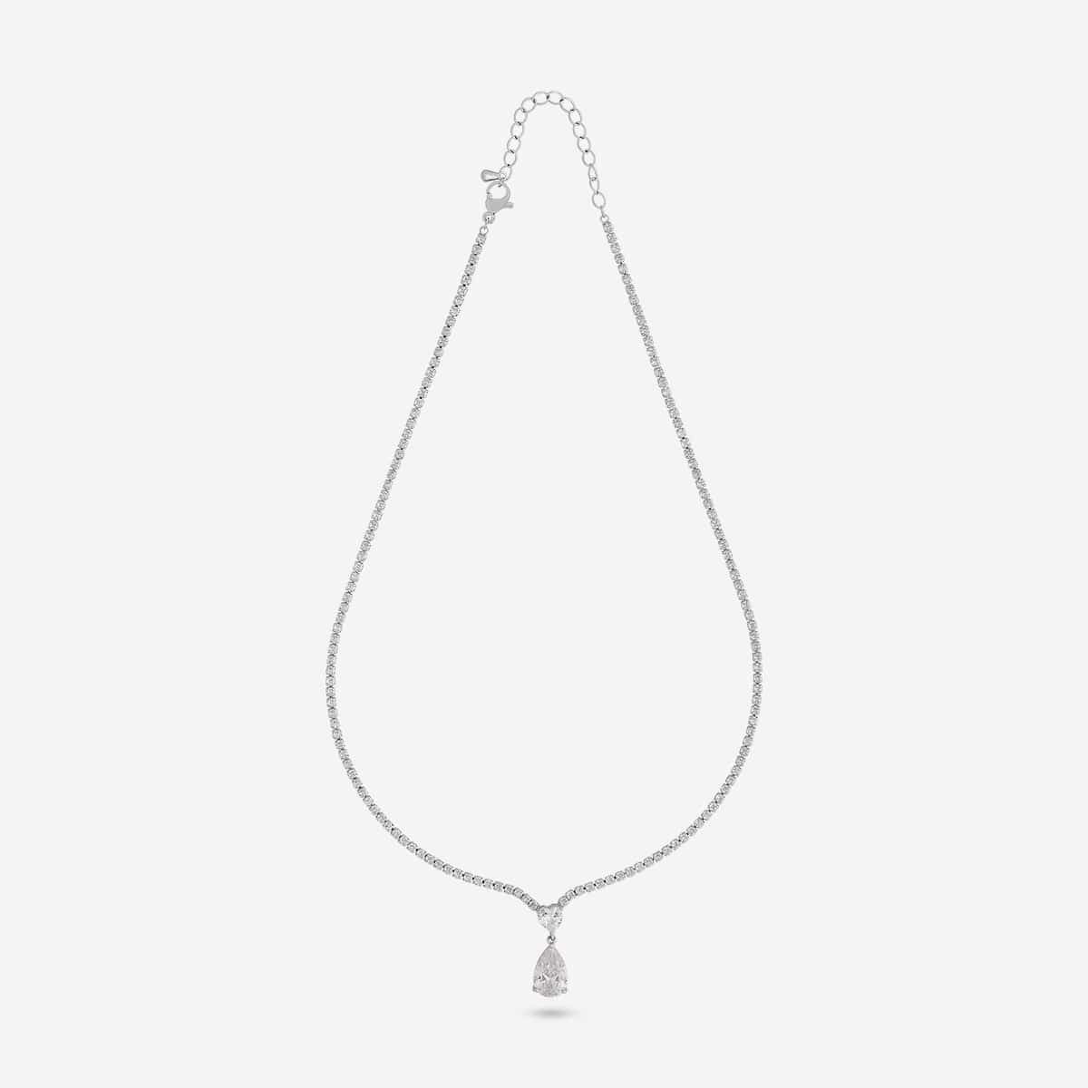 Trendy Zircon Necklace Trendy Necklace 167080