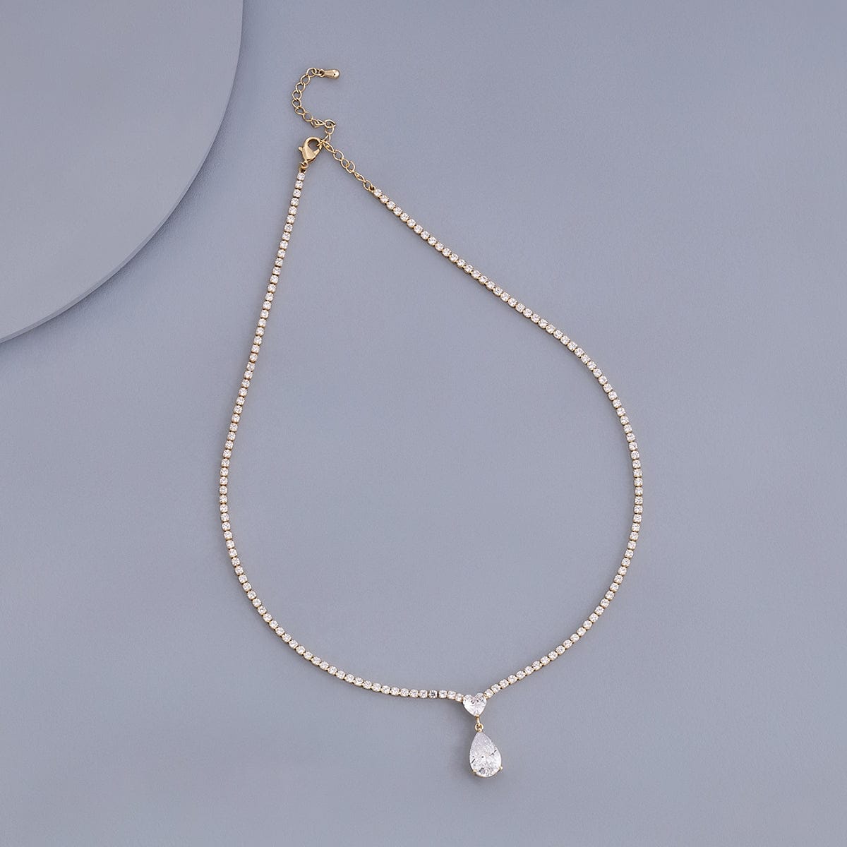 Trendy Zircon Necklace Trendy Necklace 167080