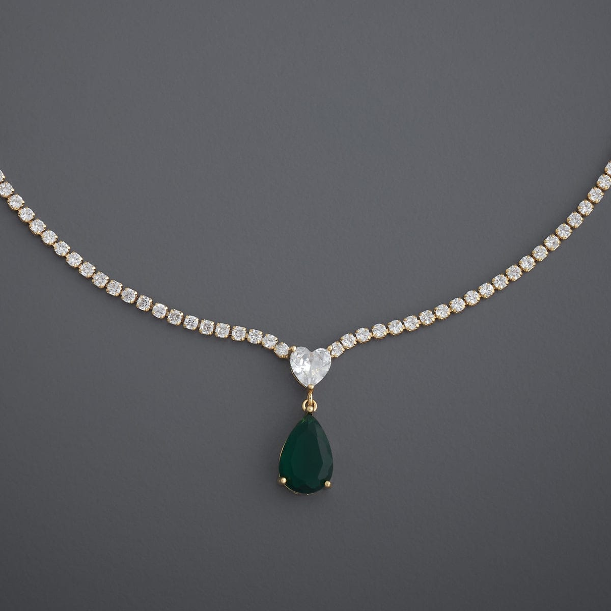 Trendy Zircon Necklace Trendy Necklace 167080