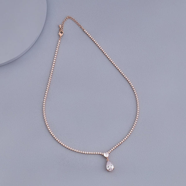 Trendy Zircon Necklace Trendy Necklace 167080