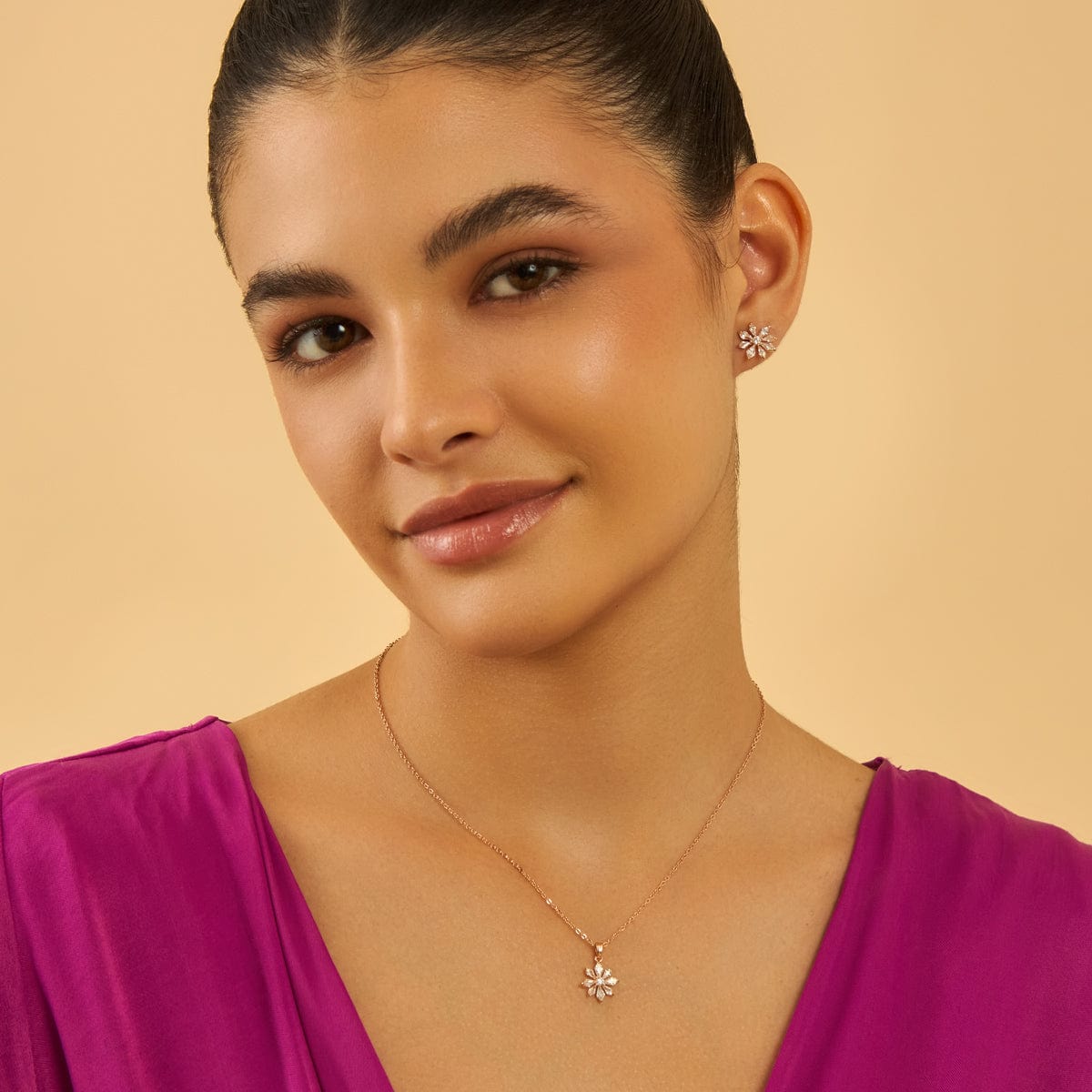 Trendy Zircon Necklace Trendy Necklace 178709