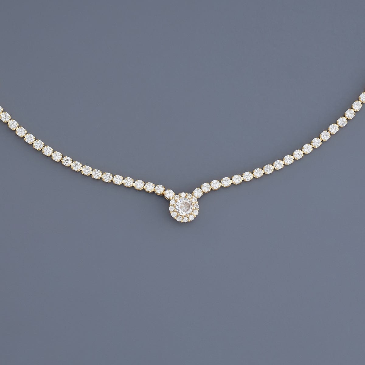 Trendy Zircon Necklace Trendy Necklace 179809