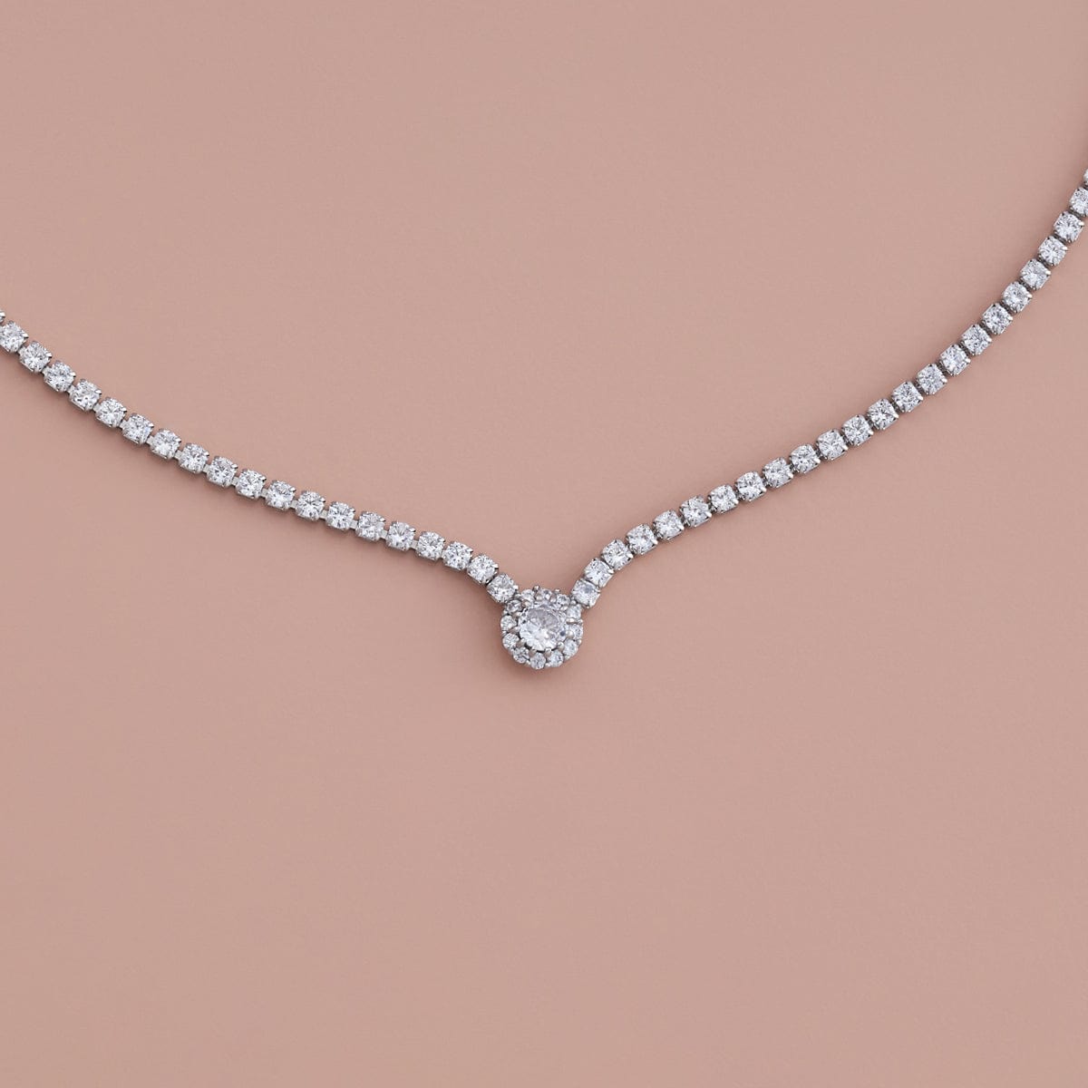 Trendy Zircon Necklace Trendy Necklace 179809