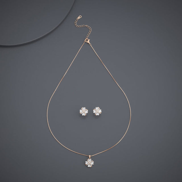Trendy Zircon Necklace Trendy Necklace 184026