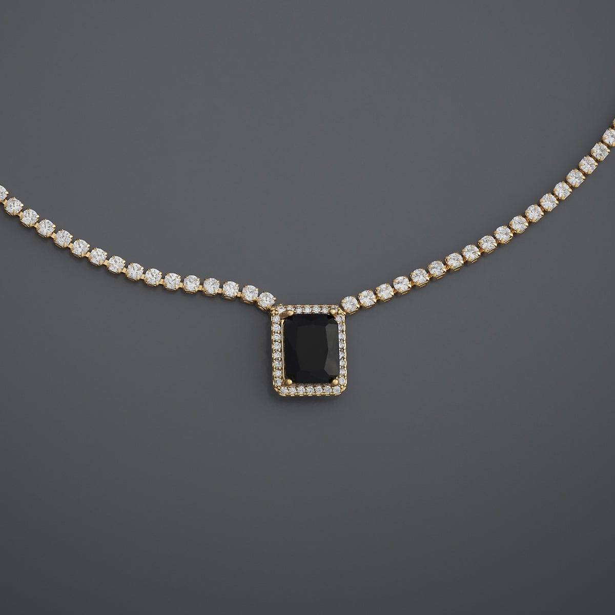 Trendy Zircon Necklace Trendy Necklace 185027