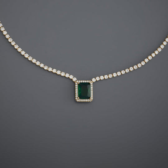 Trendy Zircon Necklace Trendy Necklace 185027