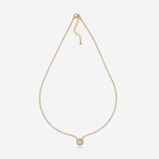 Trendy Zircon Necklace Trendy Necklace 185029