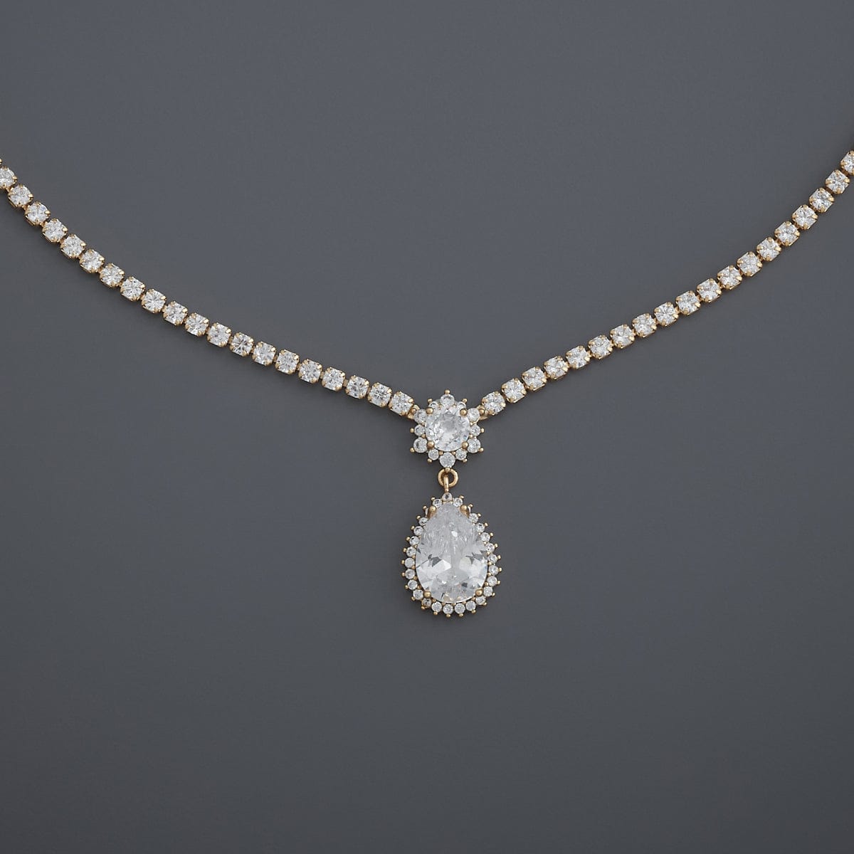 Trendy Zircon Necklace Trendy Necklace 185031