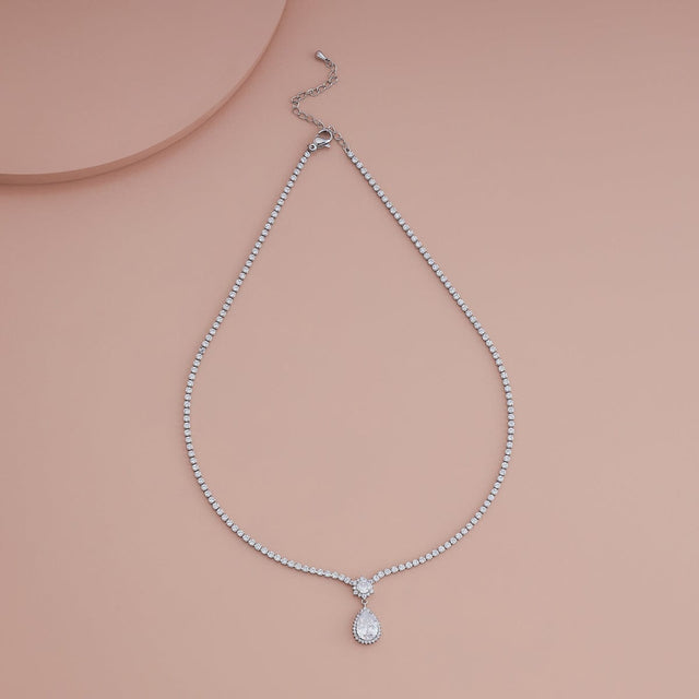Trendy Zircon Necklace Trendy Necklace 185031