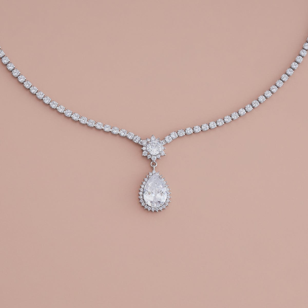 Trendy Zircon Necklace Trendy Necklace 185031