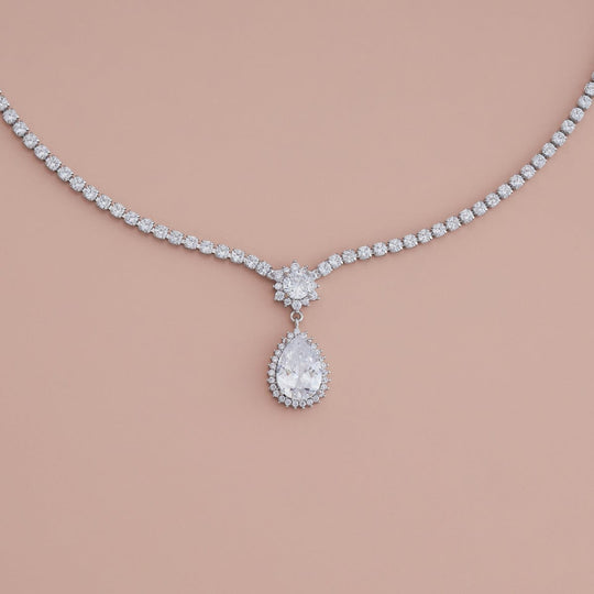 Trendy Zircon Necklace Trendy Necklace 185031