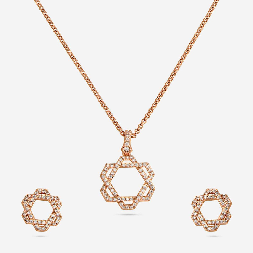 Trendy Zircon Necklace Trendy Necklace 185689