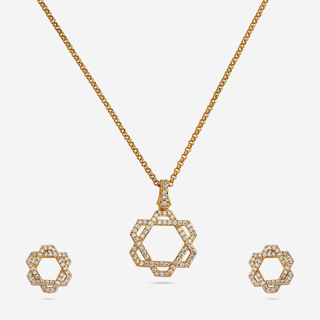 Trendy Zircon Necklace Trendy Necklace 185689