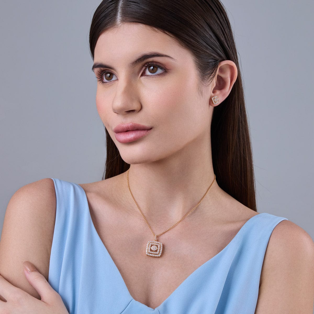 Trendy Zircon Necklace Trendy Necklace 185690