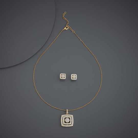 Trendy Zircon Necklace Trendy Necklace 185690