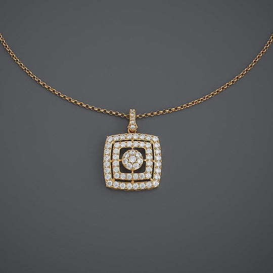 Trendy Zircon Necklace Trendy Necklace 185690
