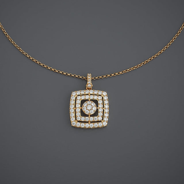 Trendy Zircon Necklace Trendy Necklace 185690