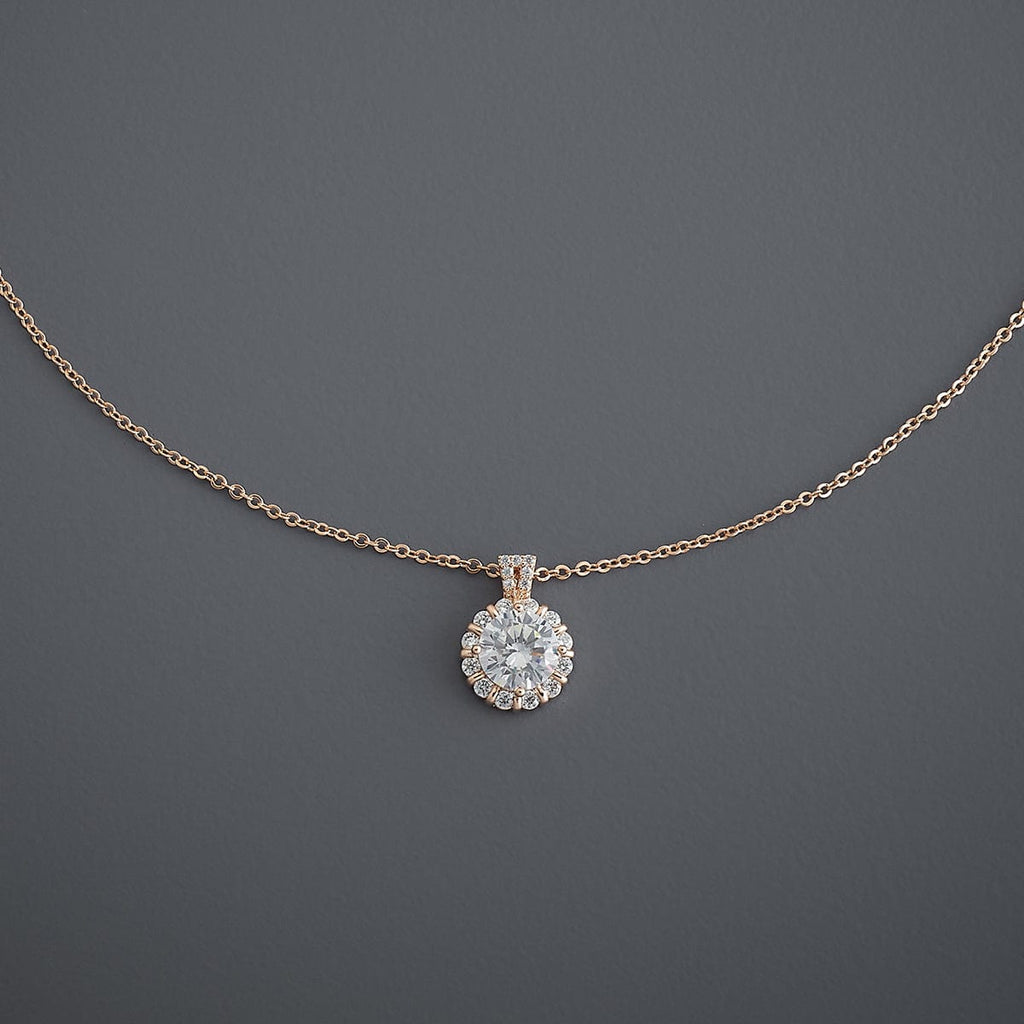 Trendy Zircon Necklace Trendy Necklace 186041