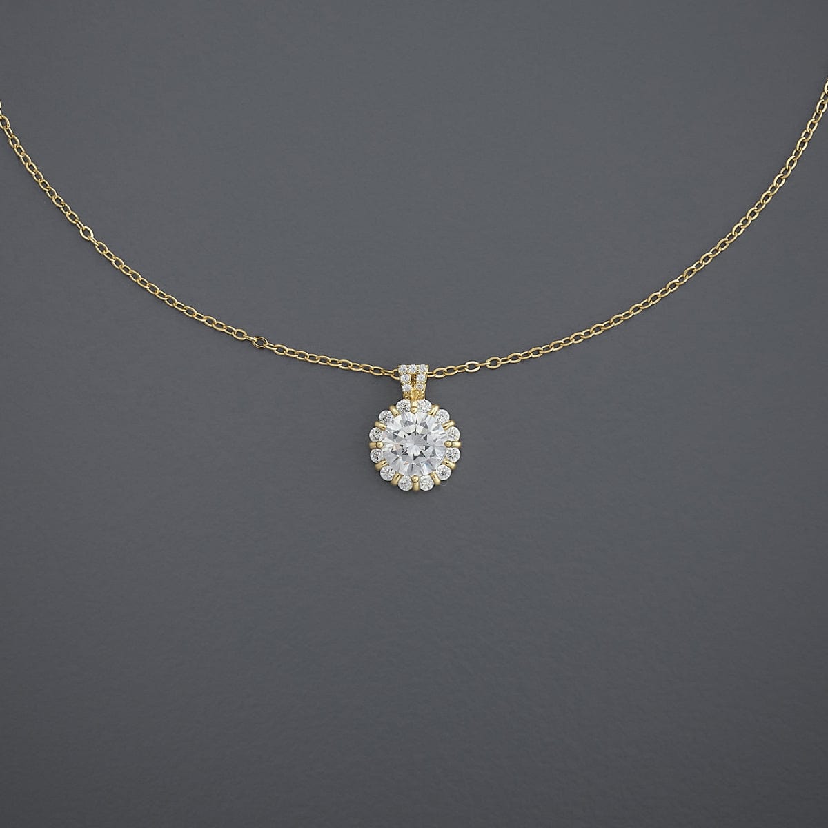 Trendy Zircon Necklace Trendy Necklace 186041