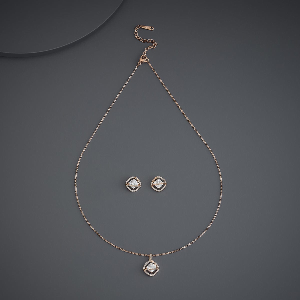 Trendy Zircon Necklace Trendy Necklace 186042