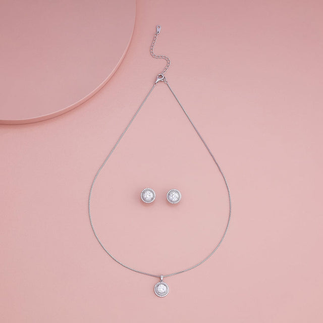 Trendy Zircon Necklace Trendy Necklace 186043