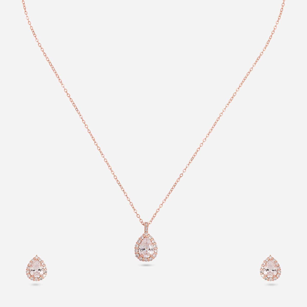 Trendy Zircon Necklace Trendy Necklace 186046