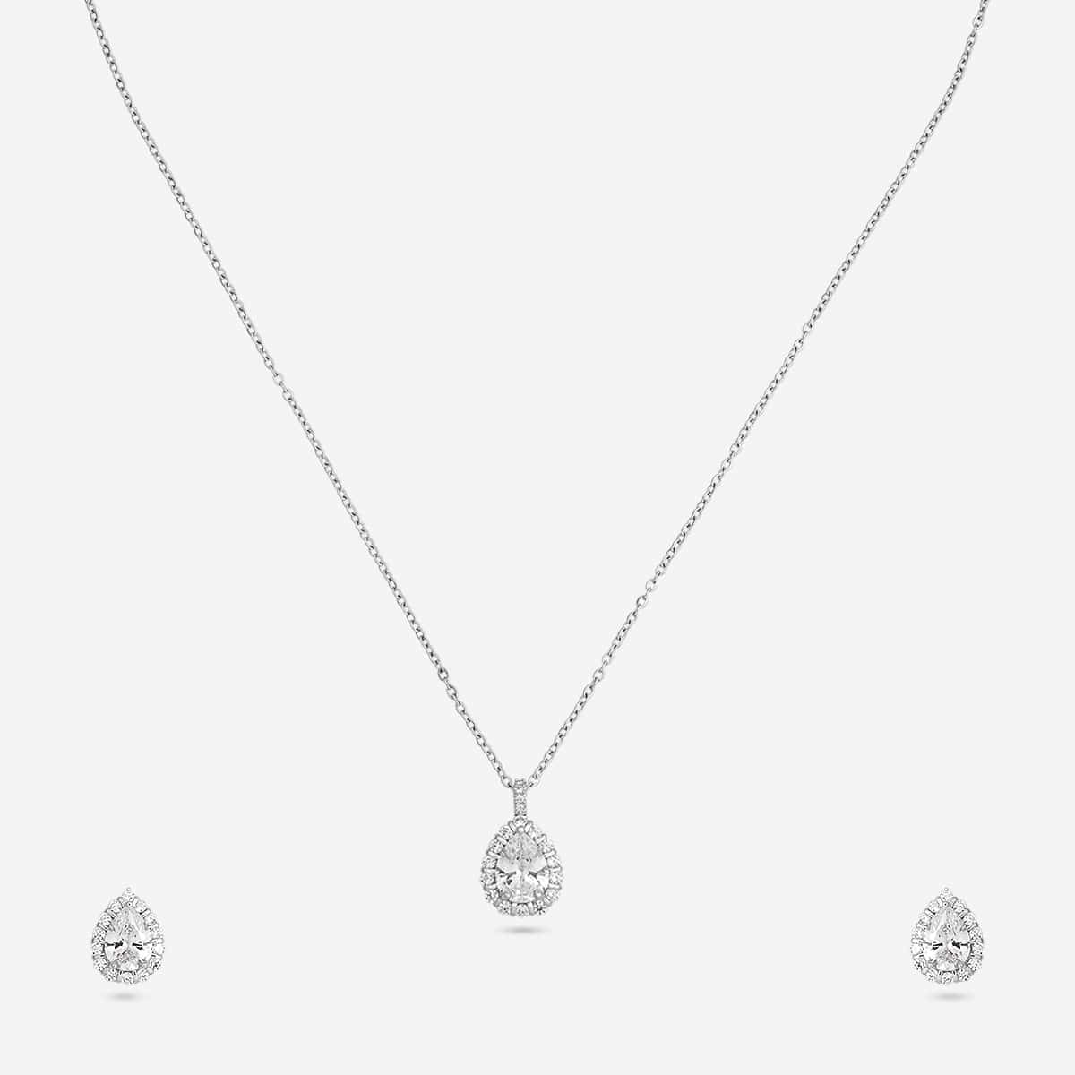 Trendy Zircon Necklace Trendy Necklace 186046