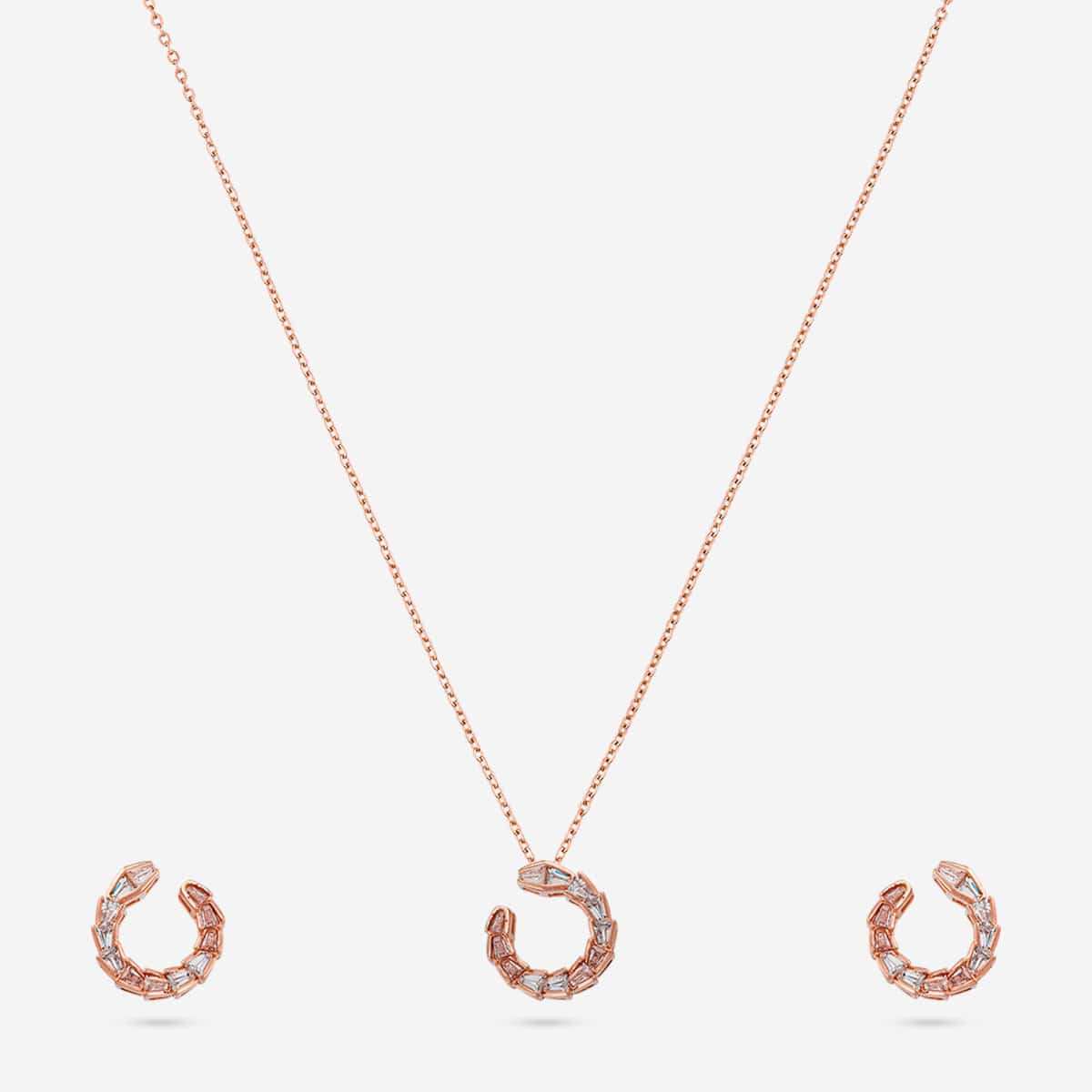 Trendy Zircon Necklace Trendy Necklace 186047