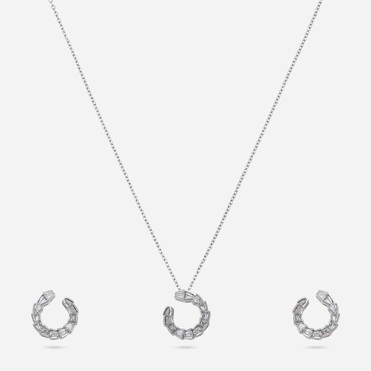 Trendy Zircon Necklace Trendy Necklace 186047