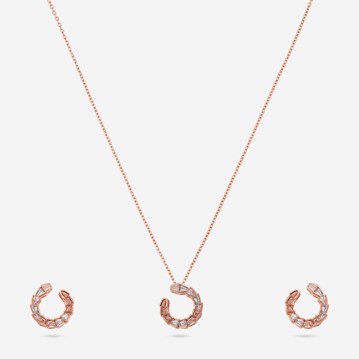 Trendy Zircon Necklace Trendy Necklace 186047