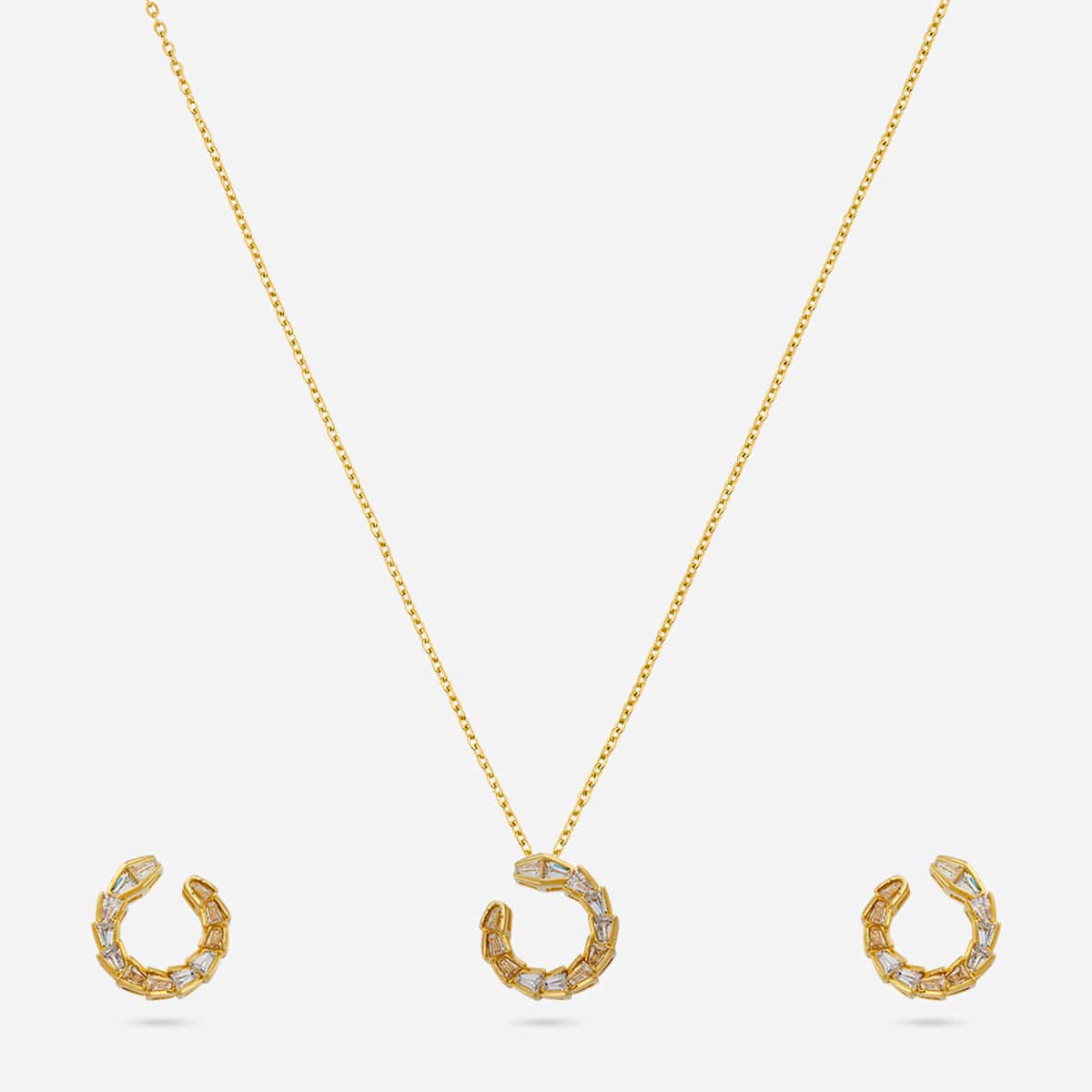 Trendy Zircon Necklace Trendy Necklace 186047