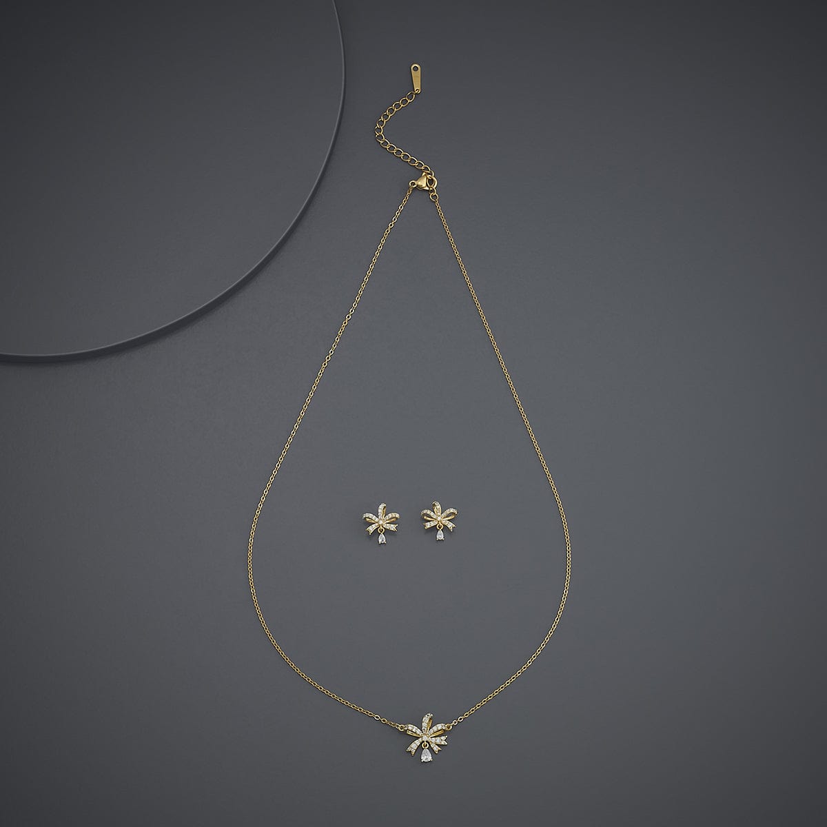 Trendy Zircon Necklace Trendy Necklace 186048