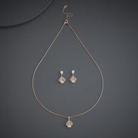 Trendy Zircon Necklace Trendy Necklace 186049