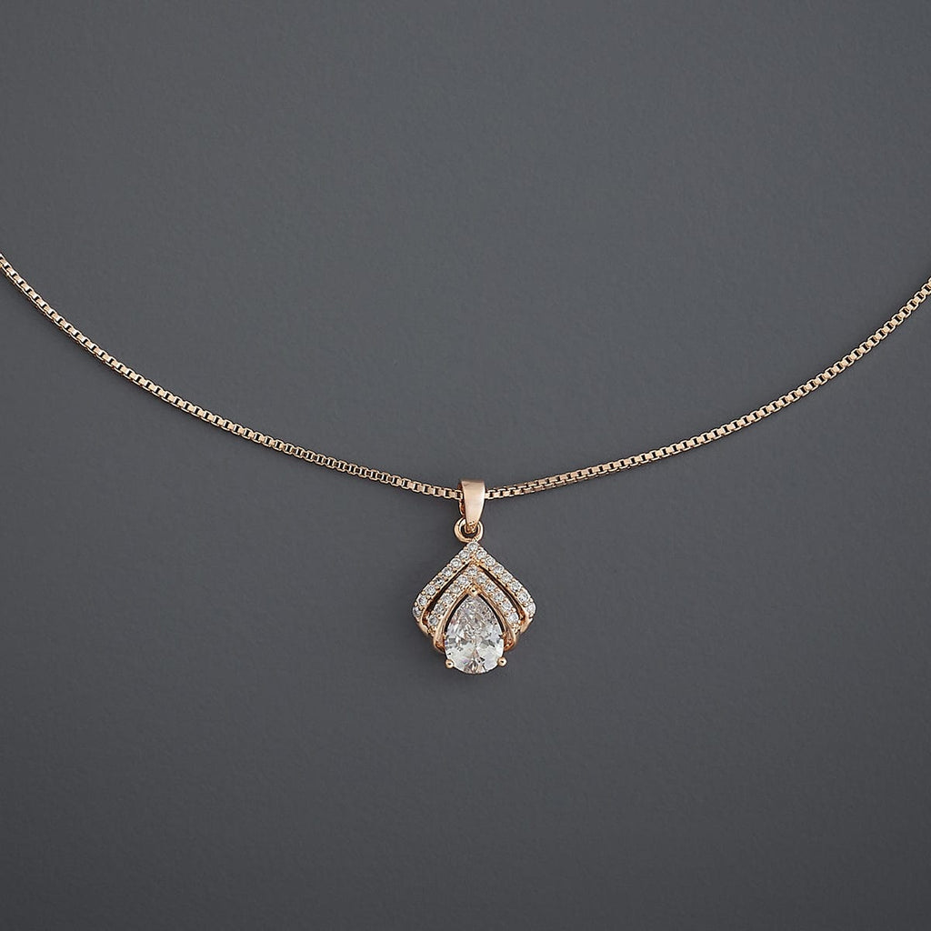 Trendy Zircon Necklace Trendy Necklace 186049