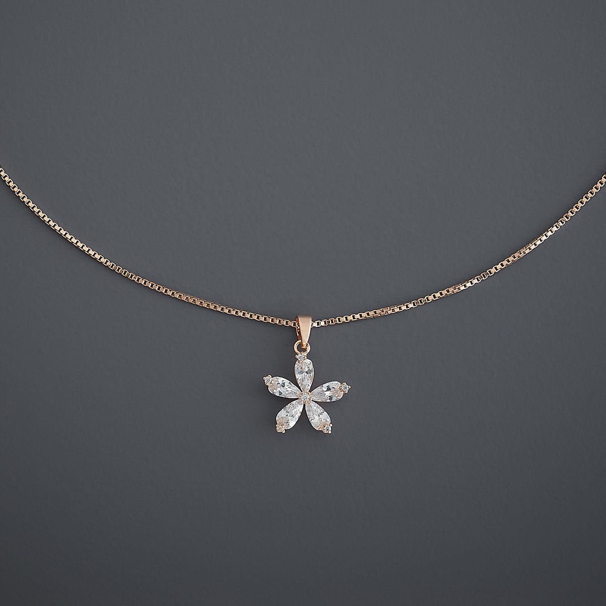 Trendy Zircon Necklace Trendy Necklace 186067