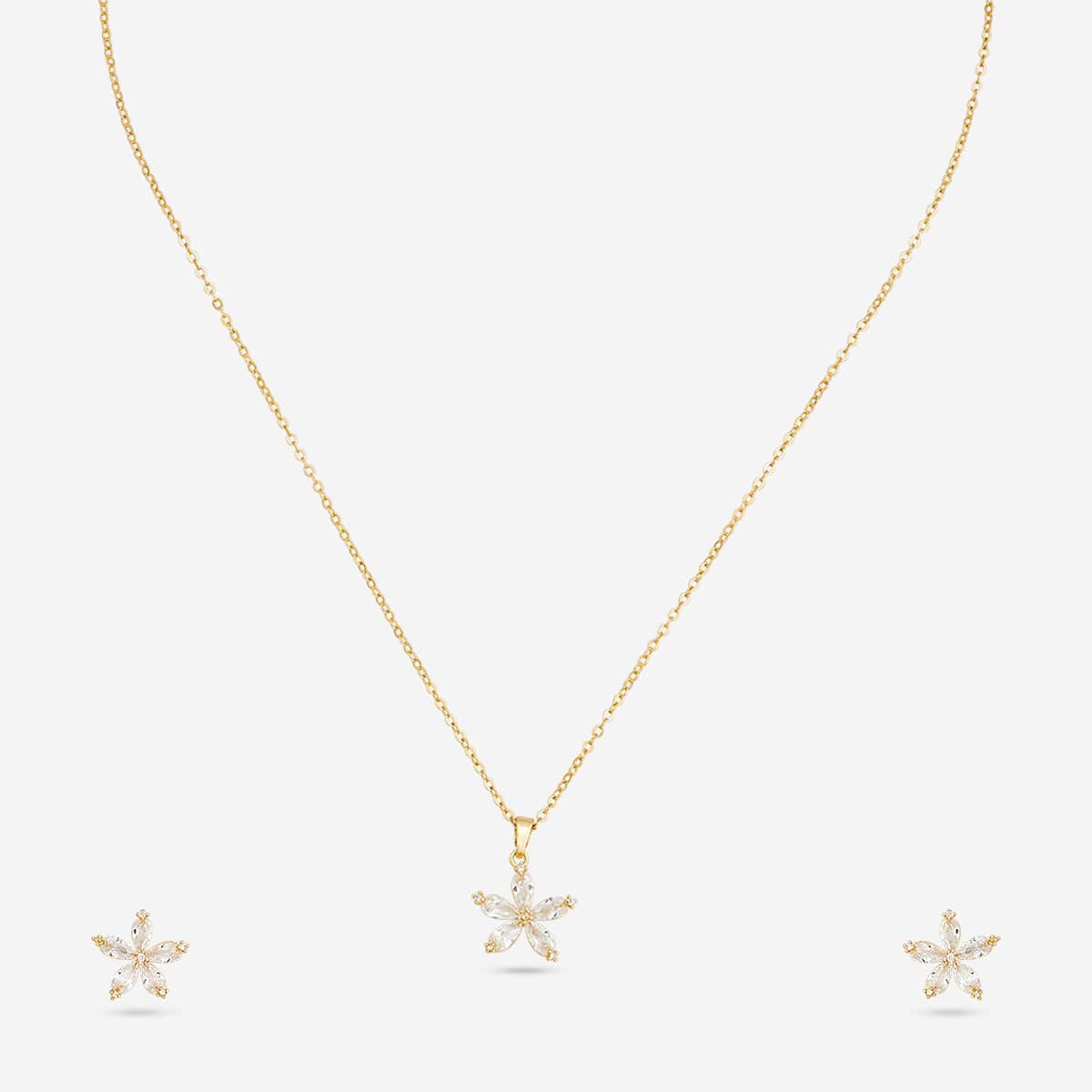Trendy Zircon Necklace Trendy Necklace 186067