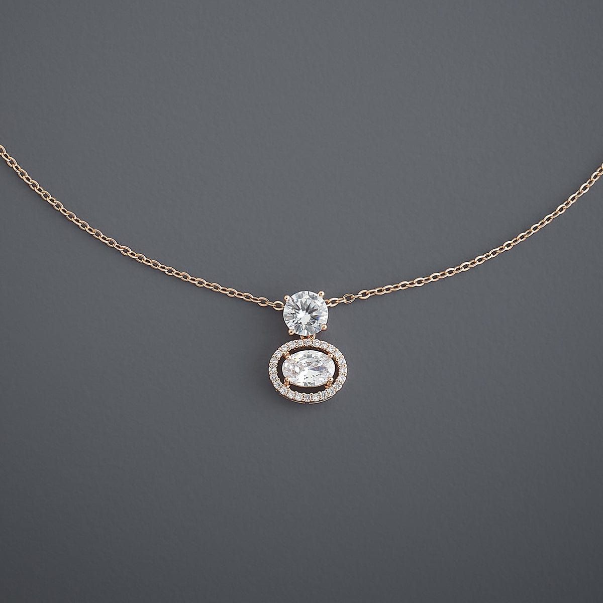 Trendy Zircon Necklace Trendy Necklace 186070