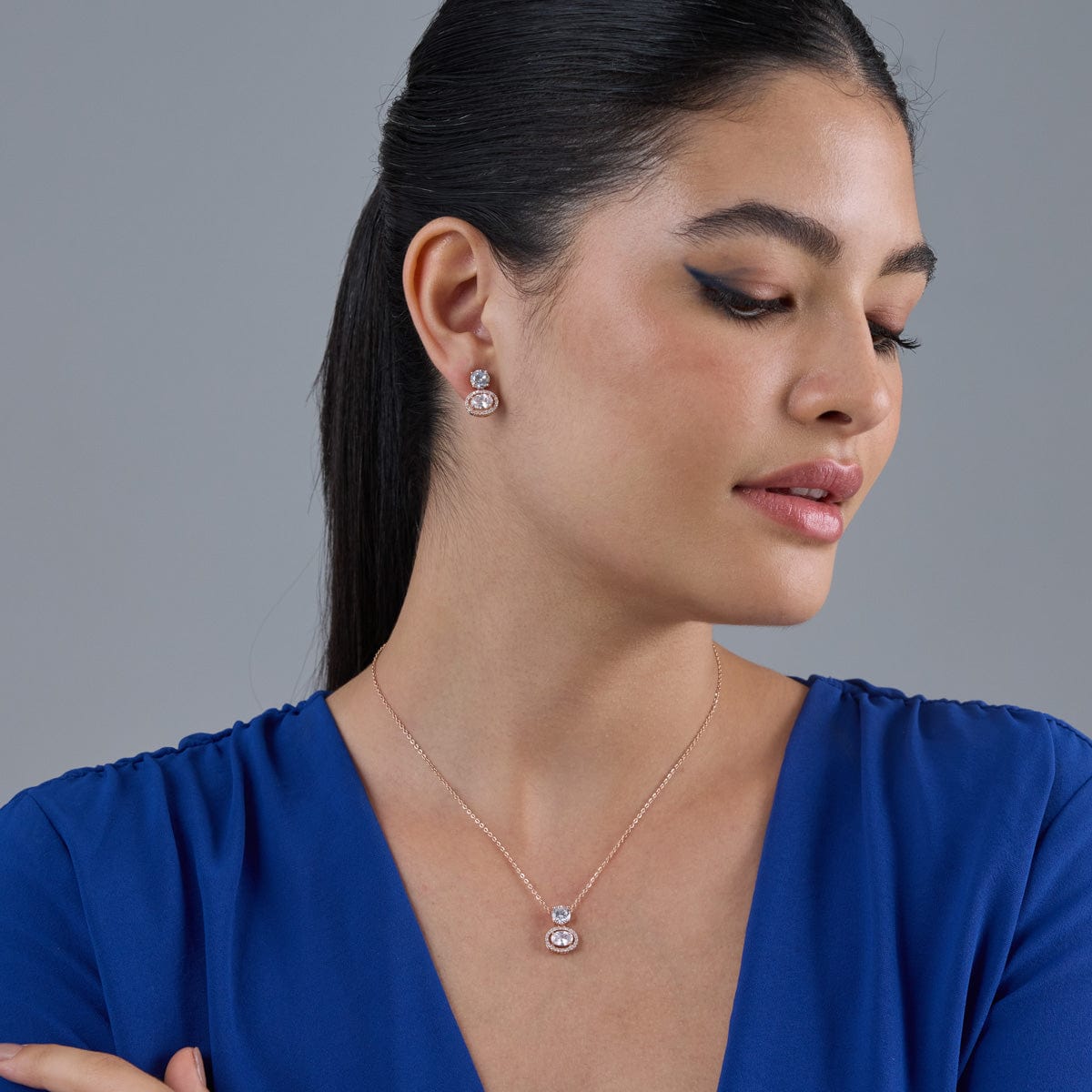 Trendy Zircon Necklace Trendy Necklace 186070