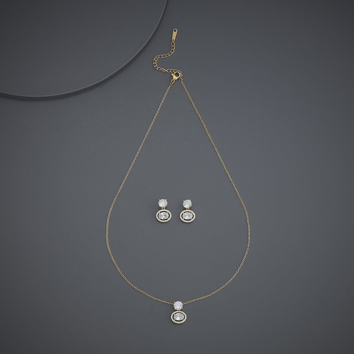 Trendy Zircon Necklace Trendy Necklace 186070