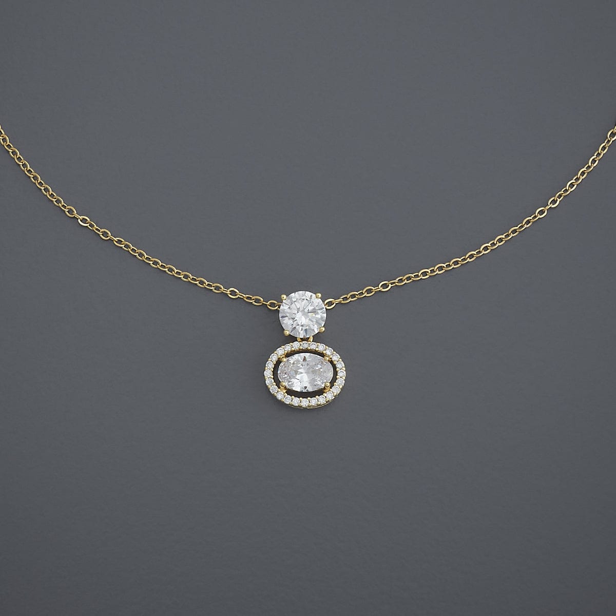 Trendy Zircon Necklace Trendy Necklace 186070