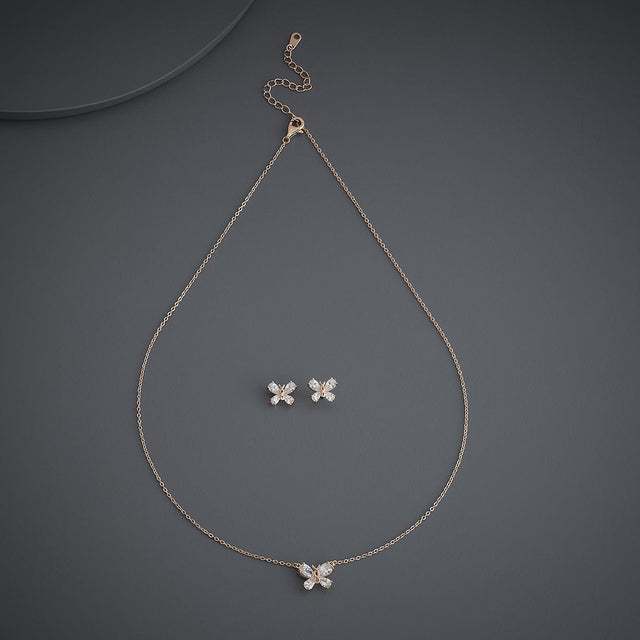 Trendy Zircon Necklace Trendy Necklace 186071