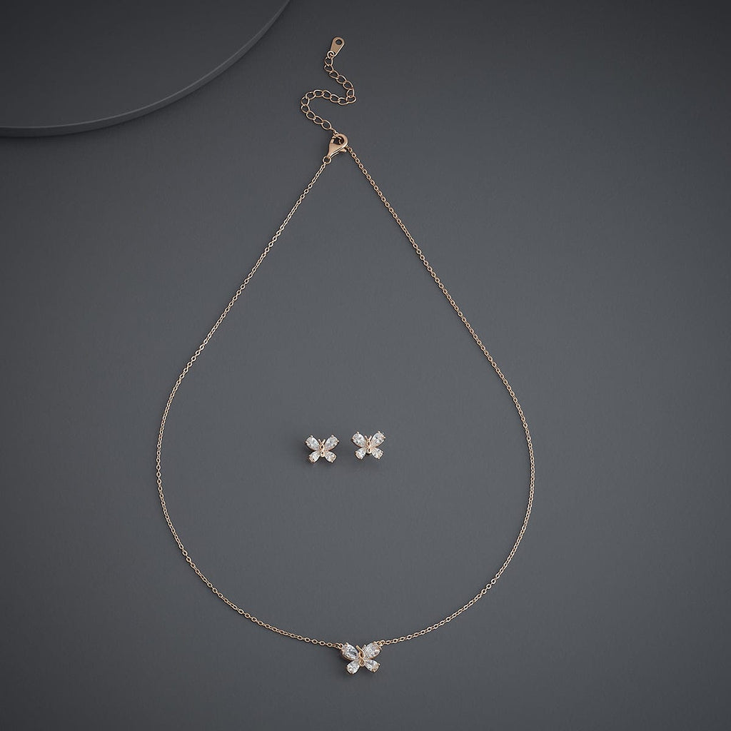 Trendy Zircon Necklace Trendy Necklace 186071