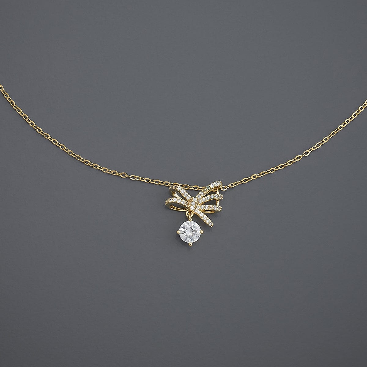 Trendy Zircon Necklace Trendy Necklace 186072