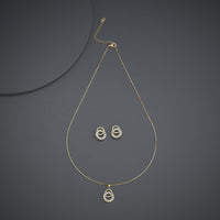 Trendy Zircon Necklace Trendy Necklace 186096