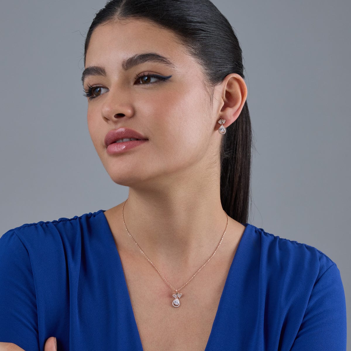 Trendy Zircon Necklace Trendy Necklace 186097