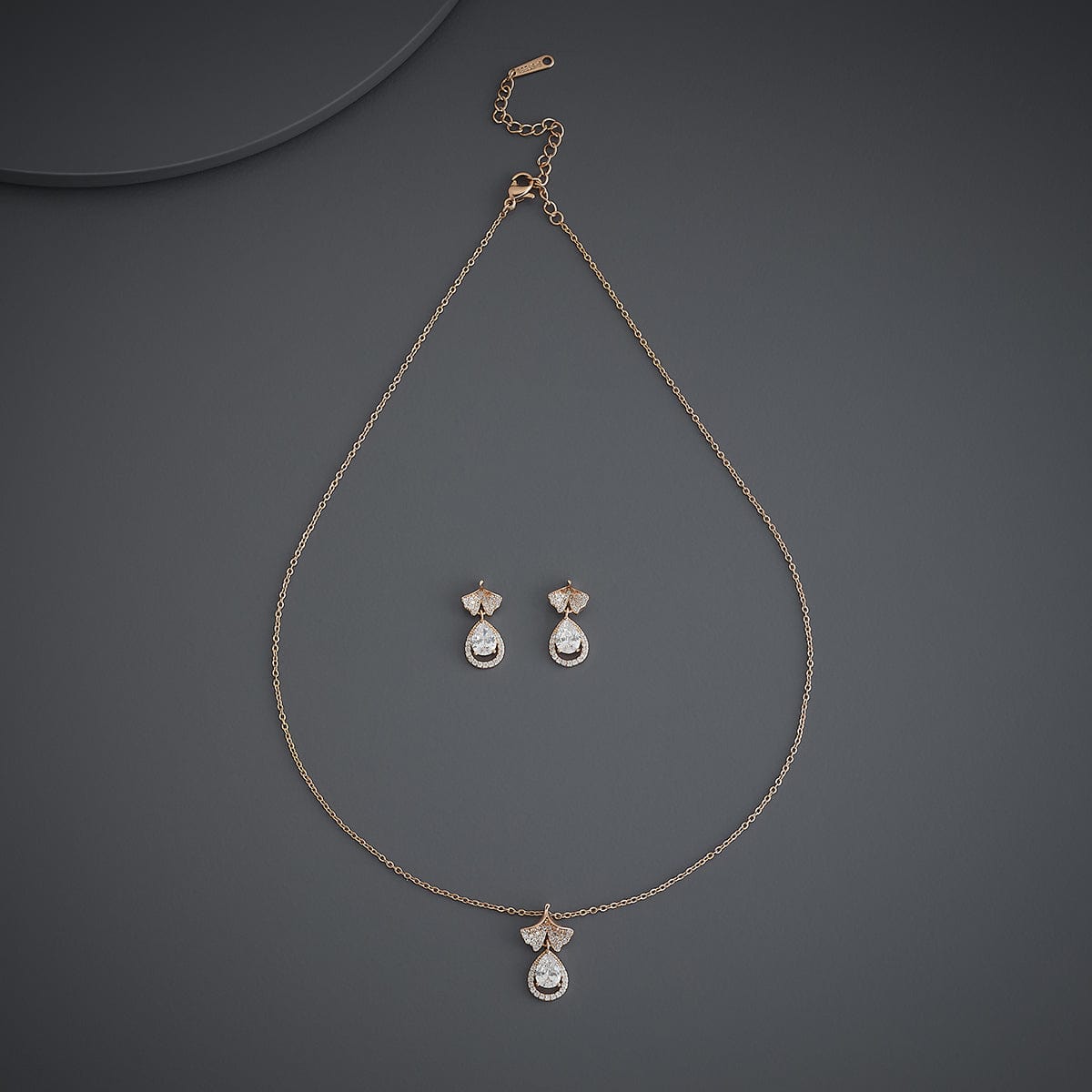 Trendy Zircon Necklace Trendy Necklace 186097