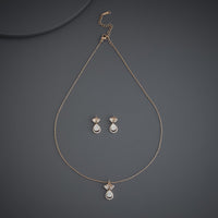 Trendy Zircon Necklace Trendy Necklace 186097